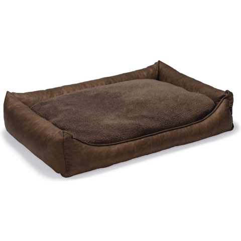 Beeztees Uma - Orthopedische Hondenmand - Bruin - 120x80x23 cm