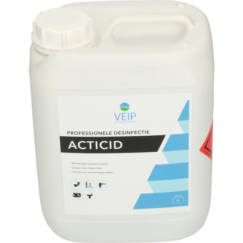 Acticid desinfectiespray materialen 5ltr