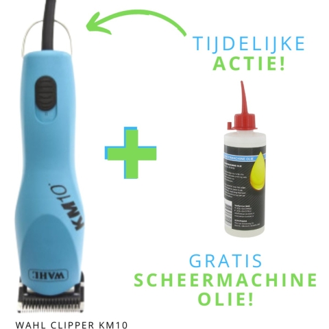 KM 10 two speed tondeuse incl. scheerkop