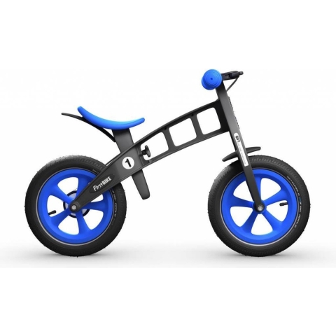 Loopfiets Limited Blauw - met rem