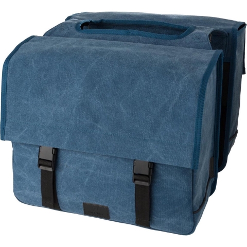 Dubbele fietstas Celo 34L Blauw