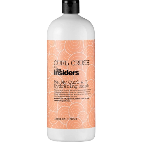 The Insiders - Me, My Curl And I - Hydrating Mask - 1000 ml