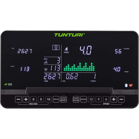 Tunturi Endurance T90 Loopband - 0,8 - 24 km/u - Zwift Compatible