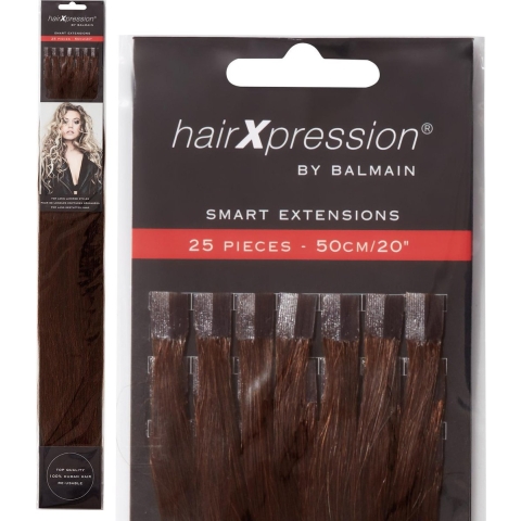 Balmain - HairXpression - Fill-In Extensions - Straight - 50 cm - 25 Stuks - 12/6