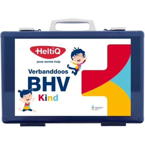 HeltiQ Verbanddoos Modulair BHV Kind - Blauw