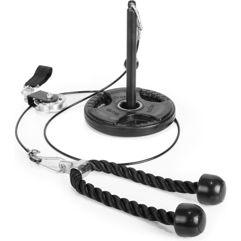 Gymstick Cable Pulley Systeem - incl. tricep touw