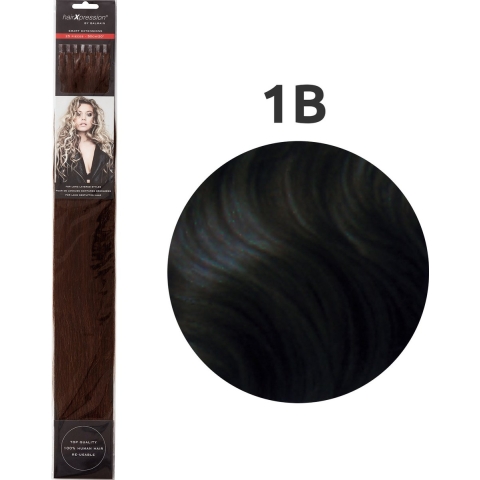 Balmain - HairXpression - Fill-In Extensions - Straight - 50 cm - 25 Stuks - 1B