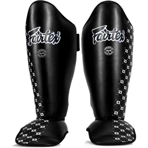 Fairtex Scheenbeschermers - Zwart - L