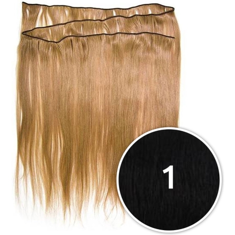 Balmain - Backstage Weft - Human Hair - 1 Black - 40 cm