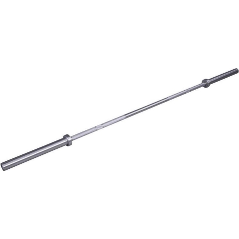 Lifemaxx Olympic Bar Halterstang - Geborsteld Staal - 220 cm
