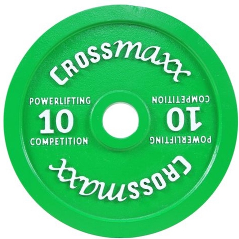 Lifemaxx Crossmaxx Gekalibreerde Halterschijven - 50 mm - 10 kg