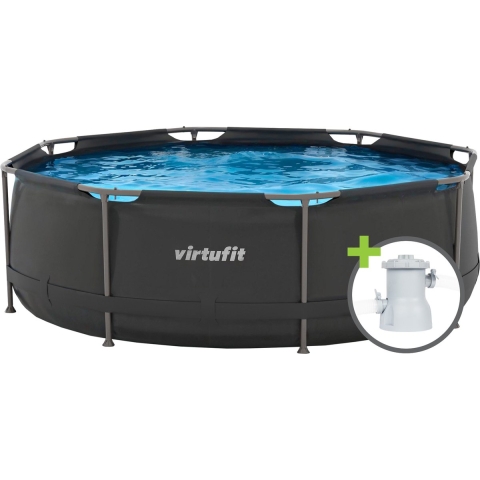 VirtuFit Rond Zwembad - 244 cm - Inclusief Filterpomp