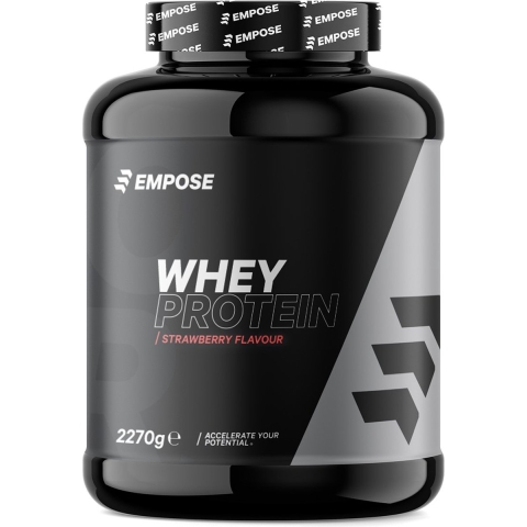Empose Nutrition Whey Protein - Eiwit Poeder - Aardbei - 2270 gram