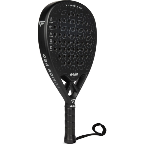 VirtuFit Fusion Pro Padel Racket - Zwart - Silver