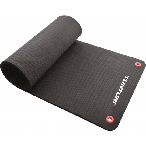 Tunturi Fitnessmat Pro - Yogamat - 140 x 60 cm - Zwart