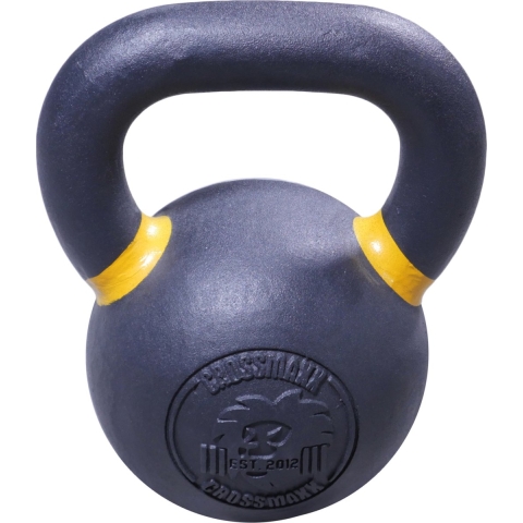 Lifemaxx Crossmaxx Kettlebell - Gietijzer met Poedercoating - 32 kg