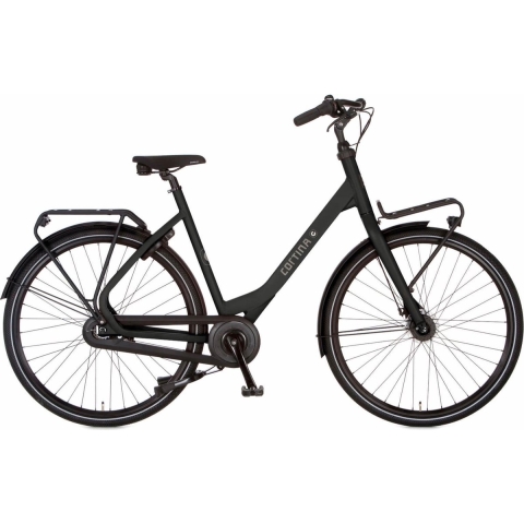 Cortina Common N7 2024 Dames Stadsfiets Jet Black Matt 50 Cm +€50.00 Inruilkorting