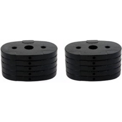 Inspire Gewichtstapel Set voor Inspire Maximum FT2 Homegym - 2 x 22,5 kg