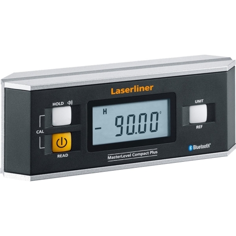 Laserliner MasterLevel Compact Plus Elektronische Waterpas Met V-groef - Bluetooth - Magnetisch
