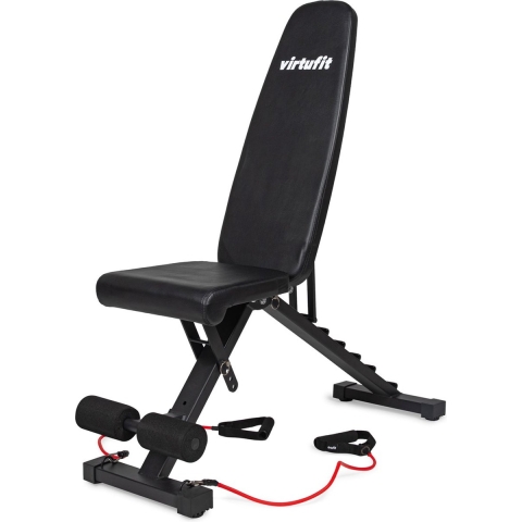 VirtuFit Opvouwbare Verstelbare Fitnessbank FB100
