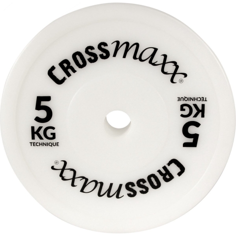 Lifemaxx Crossmaxx Hollow Technique Plate - 50 mm - 5 kg - Wit