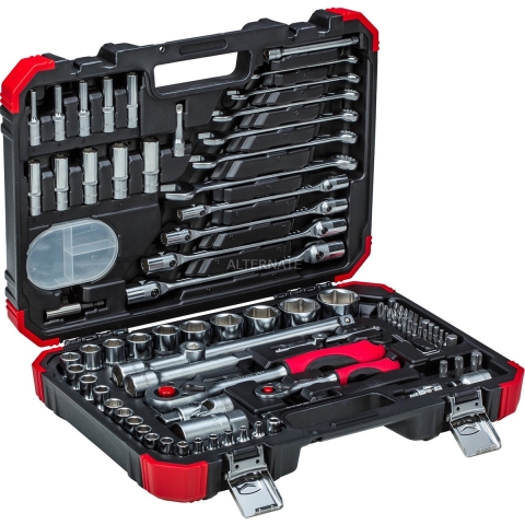 Gedore RED R46003092 92-delige Dopsleutelset - 1/4''En 1/2''