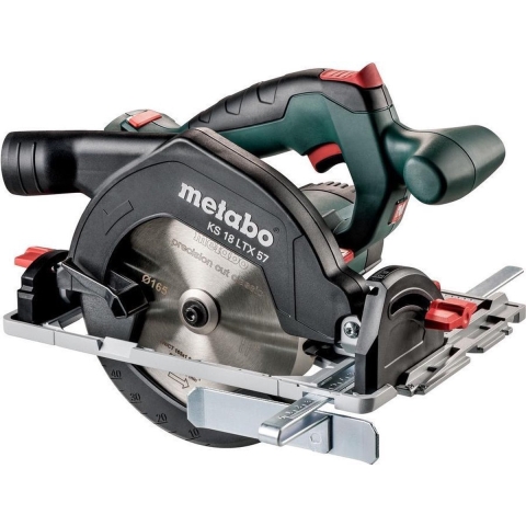 Metabo KS 18 LTX 57 18V Li-Ion Accu Cirkelzaag Body In MetaBOX - 165mm