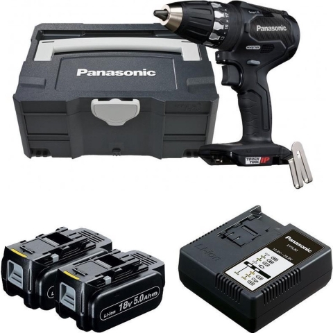 Panasonic EY74A3PN2G32 14,4-18V Li-Ion Accu Boor-/schroefmachine Set (2x 3.0Ah Accu) In Systainer - Koolborstelloos