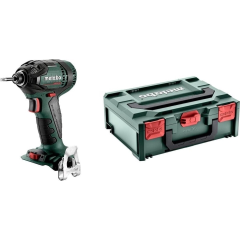 Metabo SSD 18 LTX 200 BL 18V Li-Ion Accu Slagschroevendraaier Body In Metabox - Koolborstelloos