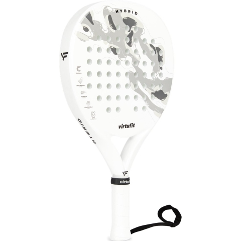 VirtuFit Hybrid Padel Racket - Wit - Grijs