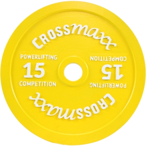 Lifemaxx Crossmaxx Gekalibreerde Halterschijven - 50 mm - 15 kg