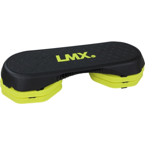 Lifemaxx LMX Fitness Step - Aerobic Stepper - Zwart/Geel