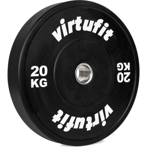 VirtuFit Bumper Plate - Olympische Halterschijf van Rubber - 50 mm - 20 kg