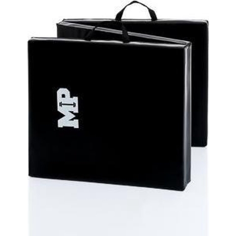 Muscle Power Tri-Fold Mat - Opvouwbare Yogamat - Zwart