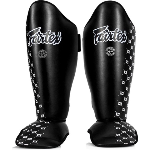 Fairtex Scheenbeschermers - Zwart - M