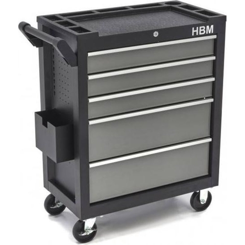 HBM 5 laden DeLUXE gereedschapswagen KLEIN