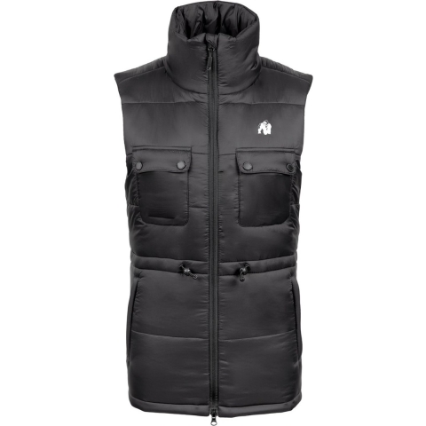 Gorilla Wear Lucia Bodywarmer - Zwart - XL