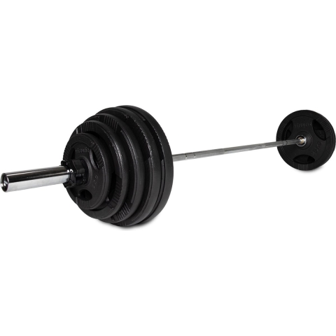 VirtuFit Olympische Gietijzeren Halterset - 170 kg