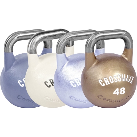 Lifemaxx Crossmaxx Competition Kettlebells - Grijs - 36 kg