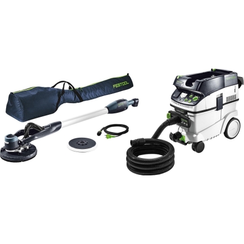 Festool PLANEX LHS-E 225/CTM36/SET Wandschuurmachine Incl. Accessoires In Tas - 400W - 225mm