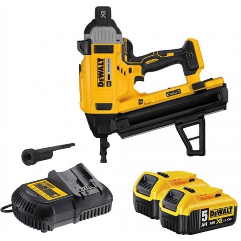 DeWALT DCN890P2 18V Li-Ion Accu Betontacker In Koffer (2x 5,0Ah Accu)