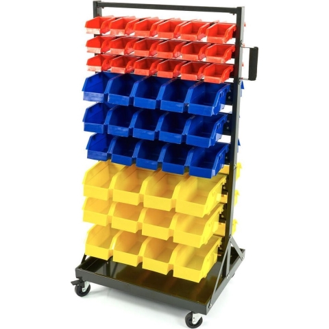 Opbergrek met 90 opbergbakken