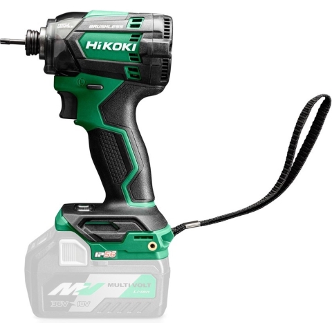 HiKOKI WH18DC W2Z Accu Slagschroevendraaier 1/4"18V - BL - 210 Nm - IP56 - MV - EXCLUSIVE In HSC II