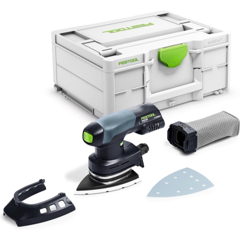 Festool DTSC 400-Basic 18V Li-Ion Accu Deltaschuurmachine Body In Systainer - 100x150mm
