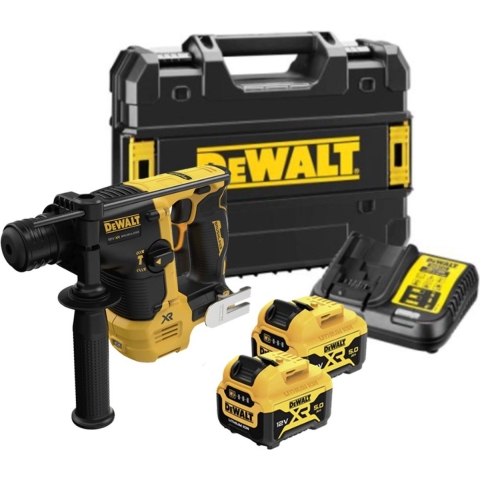 Dewalt DCH072P2 12V Accu Combihamer Set (2x5Ah) In TSTAK
