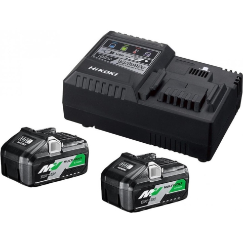 HiKOKI 36V MultiVolt Li-ion Accu Starterset (4.0/8.0Ah) + Lader