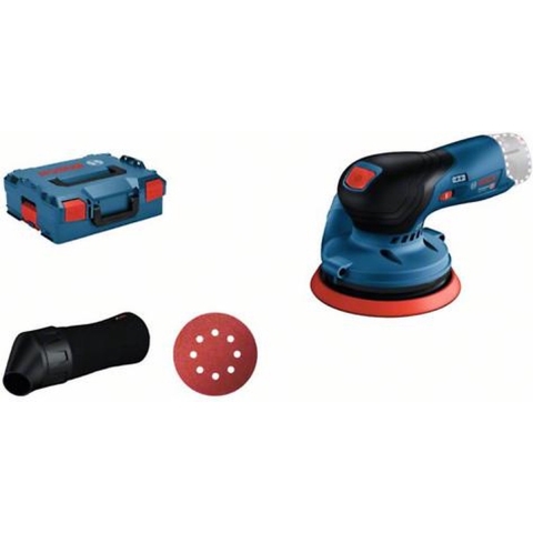 Bosch GEX 12V-125 12V Li-Ion Accu Excenterschuurmachine Body In L-Boxx - 125mm