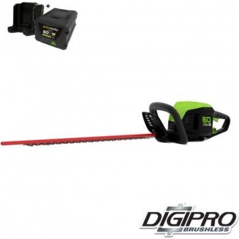 GREENWORKS 60V 4Ah accu heggenschaar DigiPro