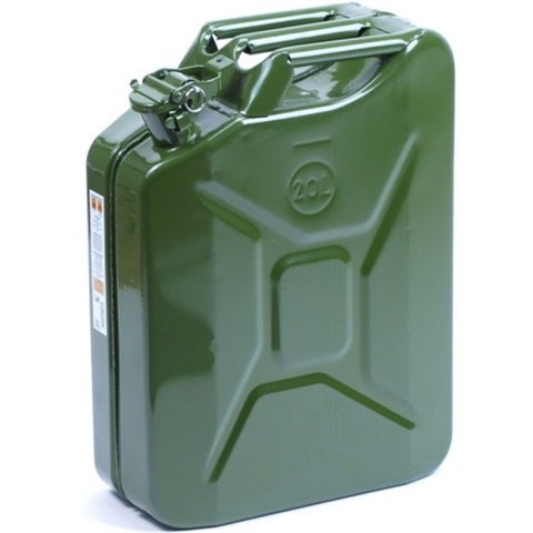 Jerrycan 20 liter (metaal)