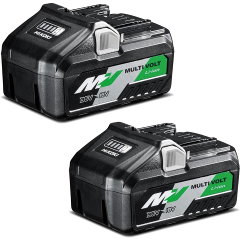 HiKOKI BSL36A18 Duopack 36V MultiVolt Li-ion Accu - 2.5/5.0Ah (2st)